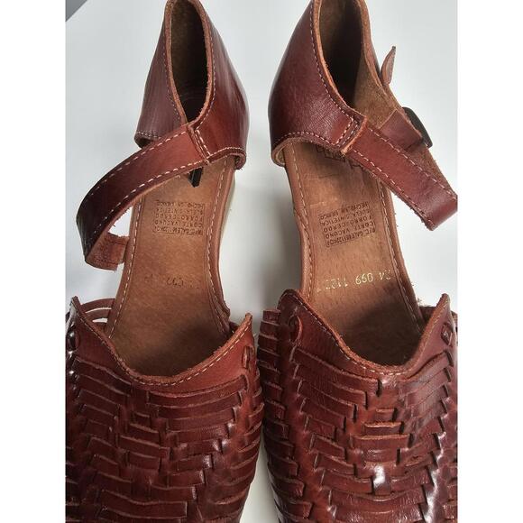 Maya Aunthentic Mexican Wedge Sandals NWOT - Picture 8 of 11